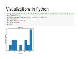 Visualizations in Python